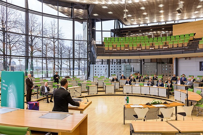 Impressionen von der Unterzeichnung der Zielvereinbarung 