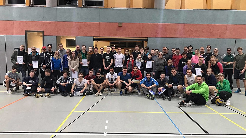 Sportlich wurde das Sommersemester 2018 durch den Hochschulsport eingeläutet