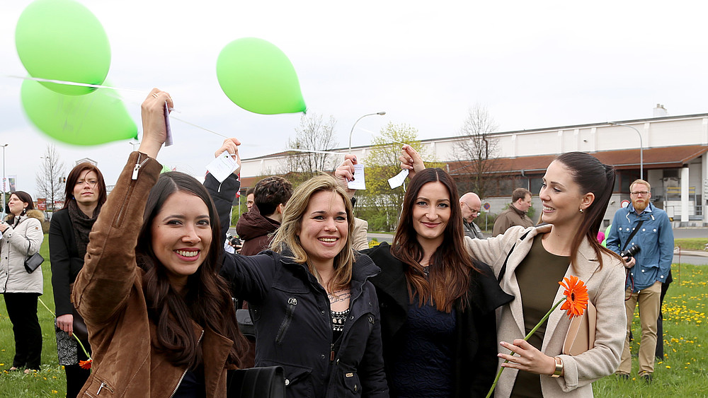 Rekordbeteiligung zur Absolventenfeier 2016 - mehr als 450 Gäste feierten den Studienabschluss unserer Absolventen