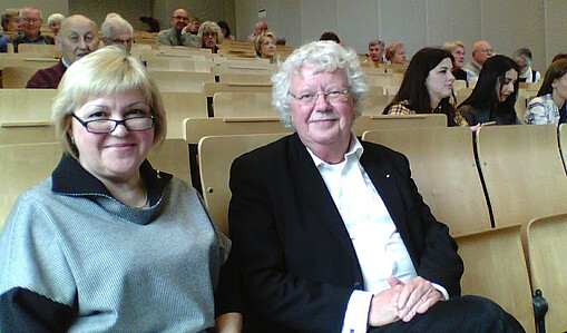 Deutsch-russischer Dialog – Vor Beginn des Seniorenkollegs mit den russischen Wissenschaftlern und Studierenden. Deutsch-russischer Dialog – Vor Beginn des Seniorenkollegs mit den russischen Wissenschaftlern und Studierenden.