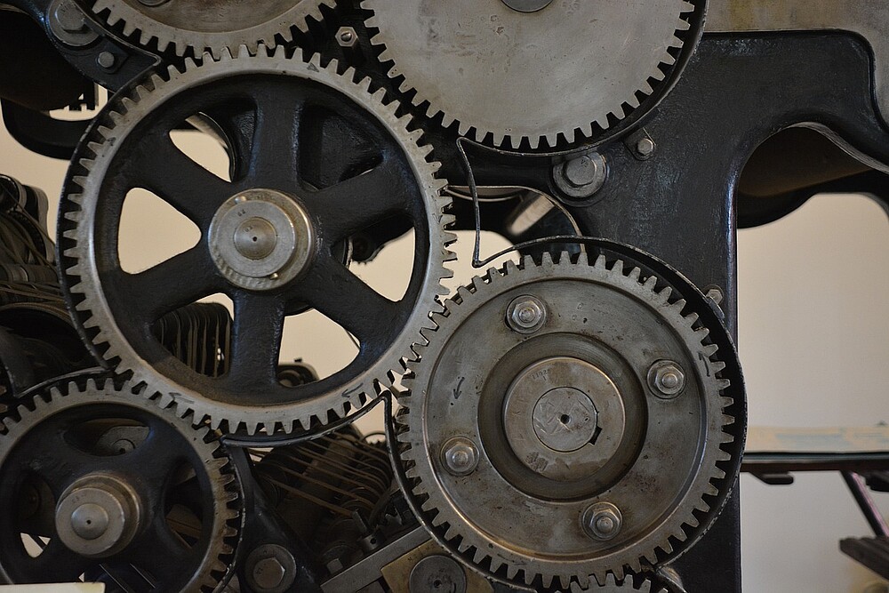 Mehrere Zahnräder