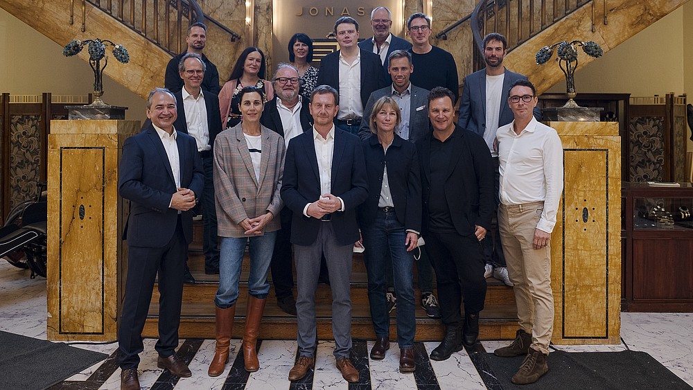 Gruppenbild im Görlitzer Kaufhaus