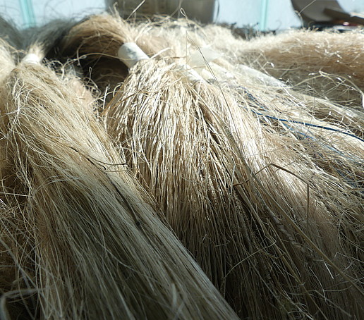 Aufbereitete Naturfasern 