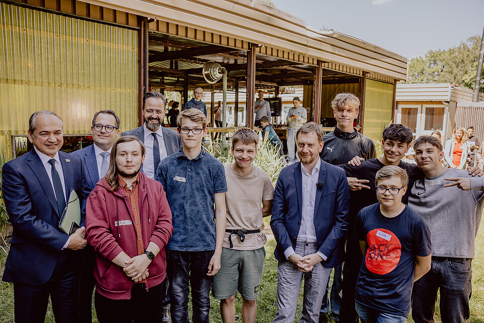 Gruppenfoto bei der Veranstaltung im Kühlhaus Görlitz