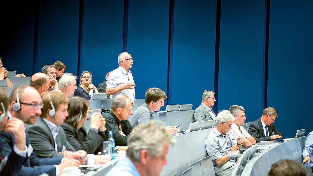 Die intensive Diskussion der Vorträge gehört traditionell zur Veranstaltung, an der auch Italiener und Tschechen teilnahmen