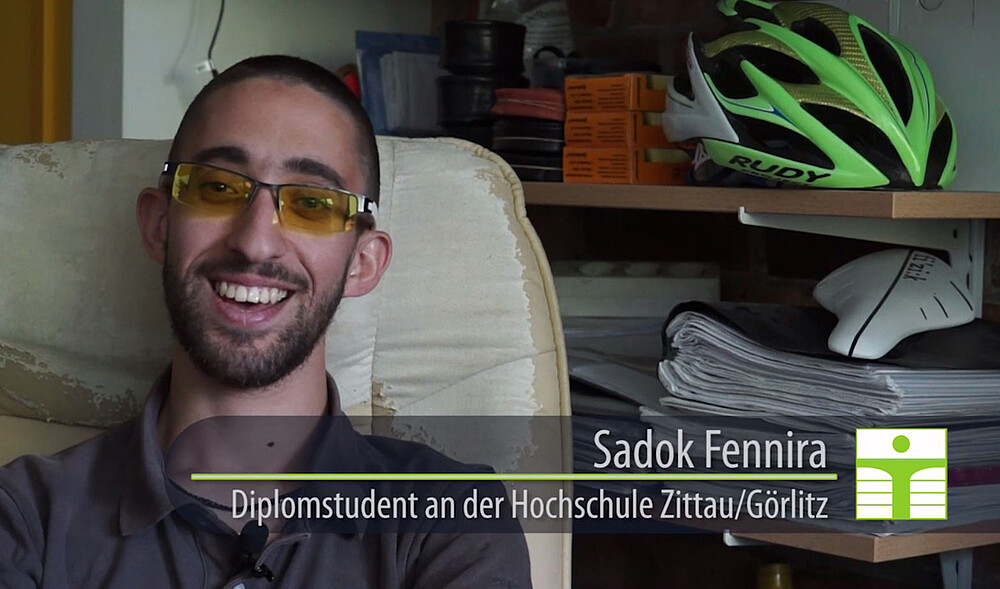 Sadok Fennira studiert Maschinenbau an der HSZG.