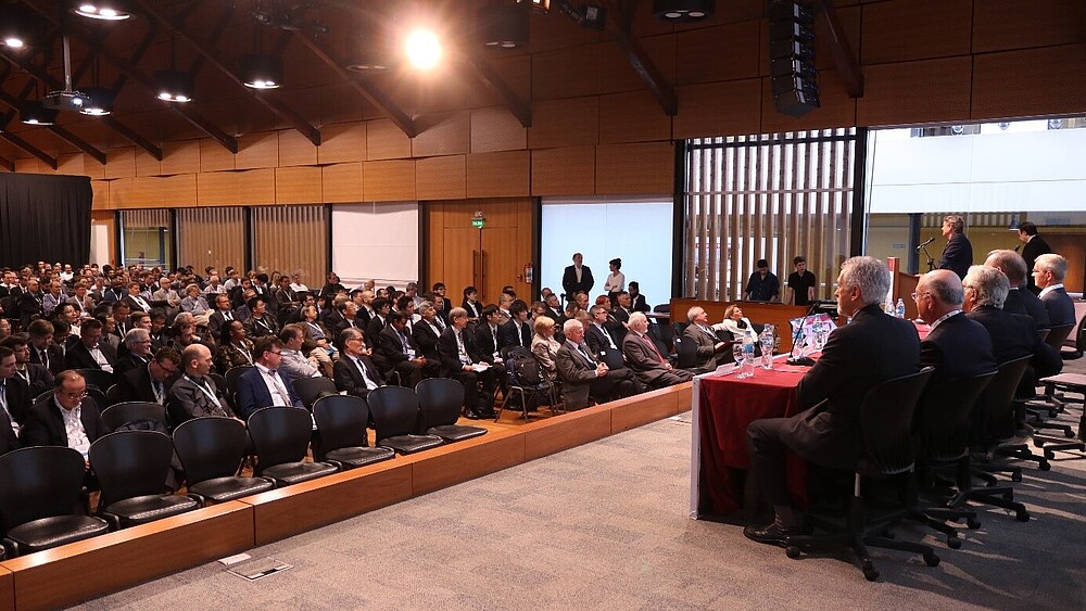 Das internationale Publikum der „20th International Symposium on High Voltage Engineering“ in Buenos Aires