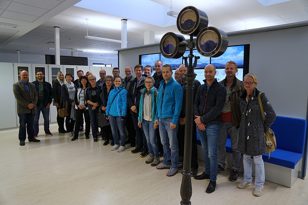 Abteilung Standorte und Revisionen des Instandhaltungsmanagements der Lausitz Energie Kraftwerke AG zu Gast im Laborsaal Grundlagenstudium der Fakultät EI der HSZG
