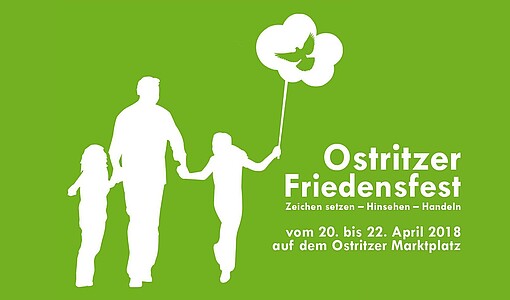 Das Ostritzer Friedensfest gegen Fremdenfeindlichkeit. 