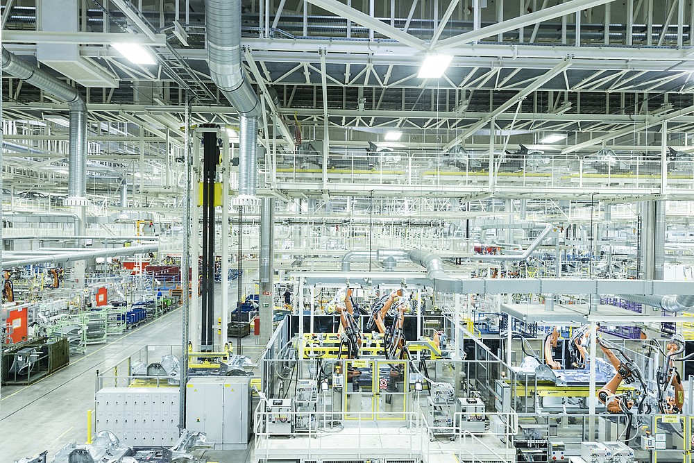 Karosseriebau bei Skoda 