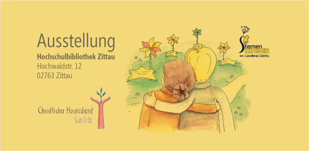 Ausstellungsankündigung Sternenkinder