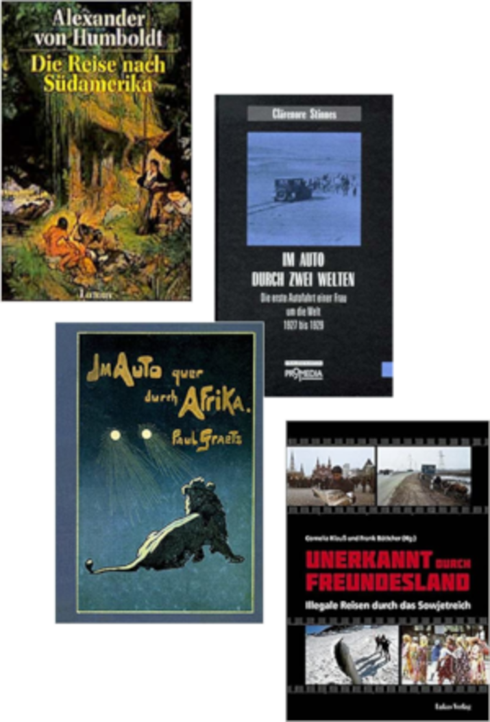 Buchcover historische Reiseberichte