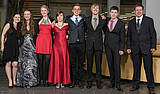 Gruppenfotos in der Bibliothek (Fotograf: Peter Hennig)