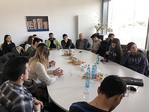 Besuch des Fraunhofer-Institut für Werkzeugmaschinen und Umformtechnik IWU / Kunststoffzentrum Oberlausitz