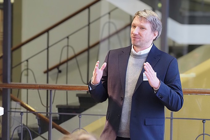 Abb. Michael Spitzer, Senior Researcher bei Virtual Vehicle in Graz bei der Keynote