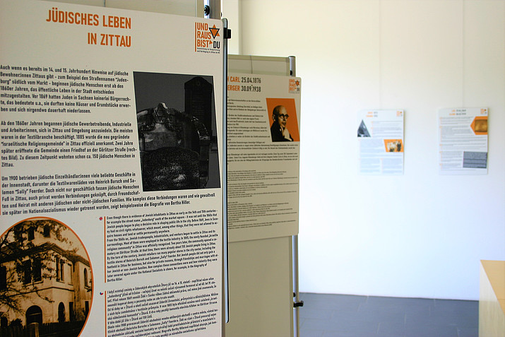 Ausstellung "Und raus bist du" in der HSB Zittau