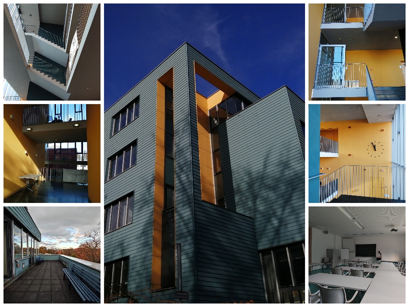 Verschiedene Ansichten des Haus 1 von innen und außen