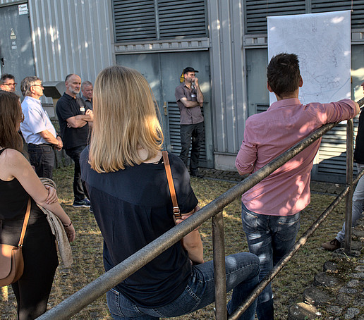 Vortrag auf dem Areal des ZKWL