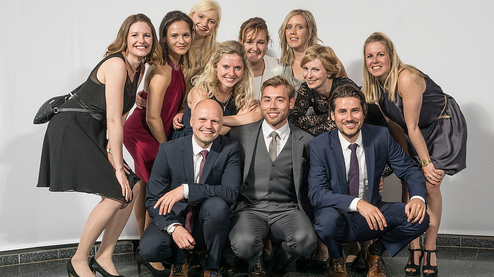 Unsere Absolventen hatten Spaß bei ihrer Absolventenfeier