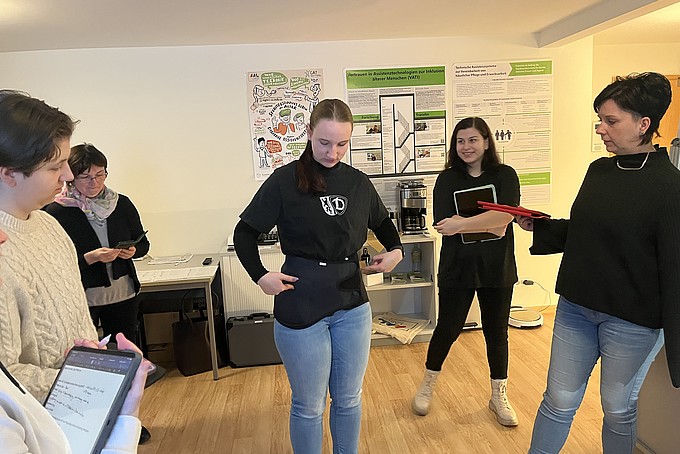 Eindrücke vom Laborbesuch