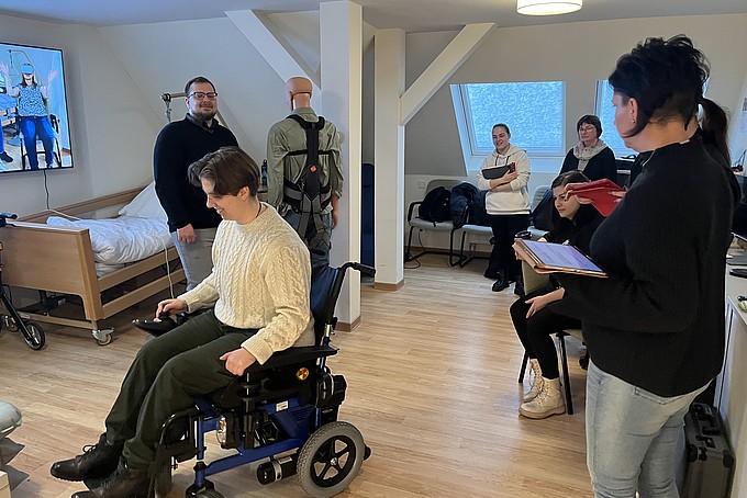 Eindrücke vom Laborbesuch