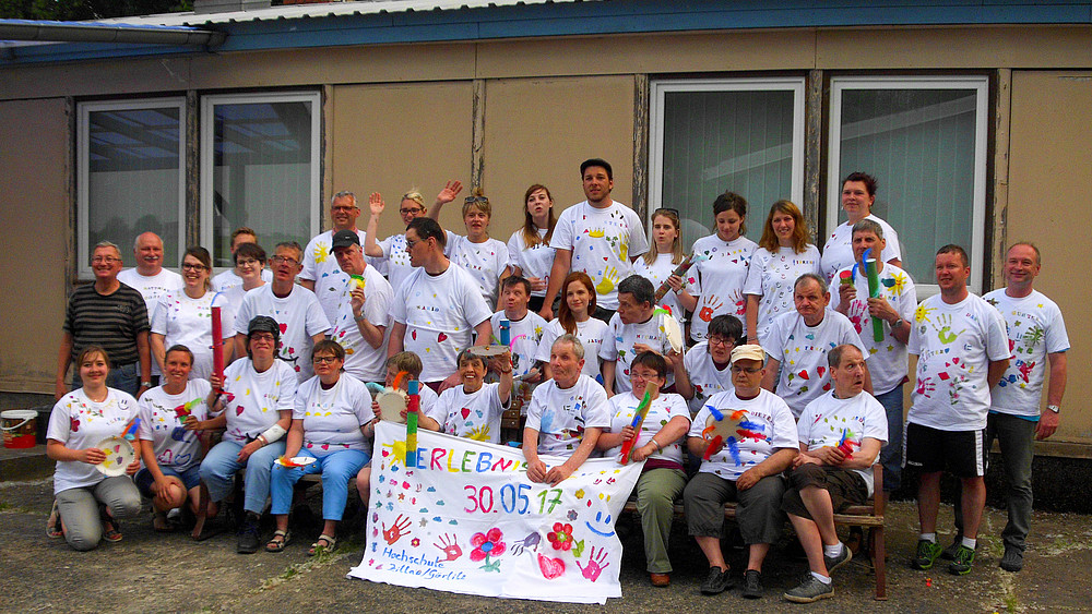 Studierende der HSZG veranstalteten einen Erlebnistag für Menschen mit Behinderung 