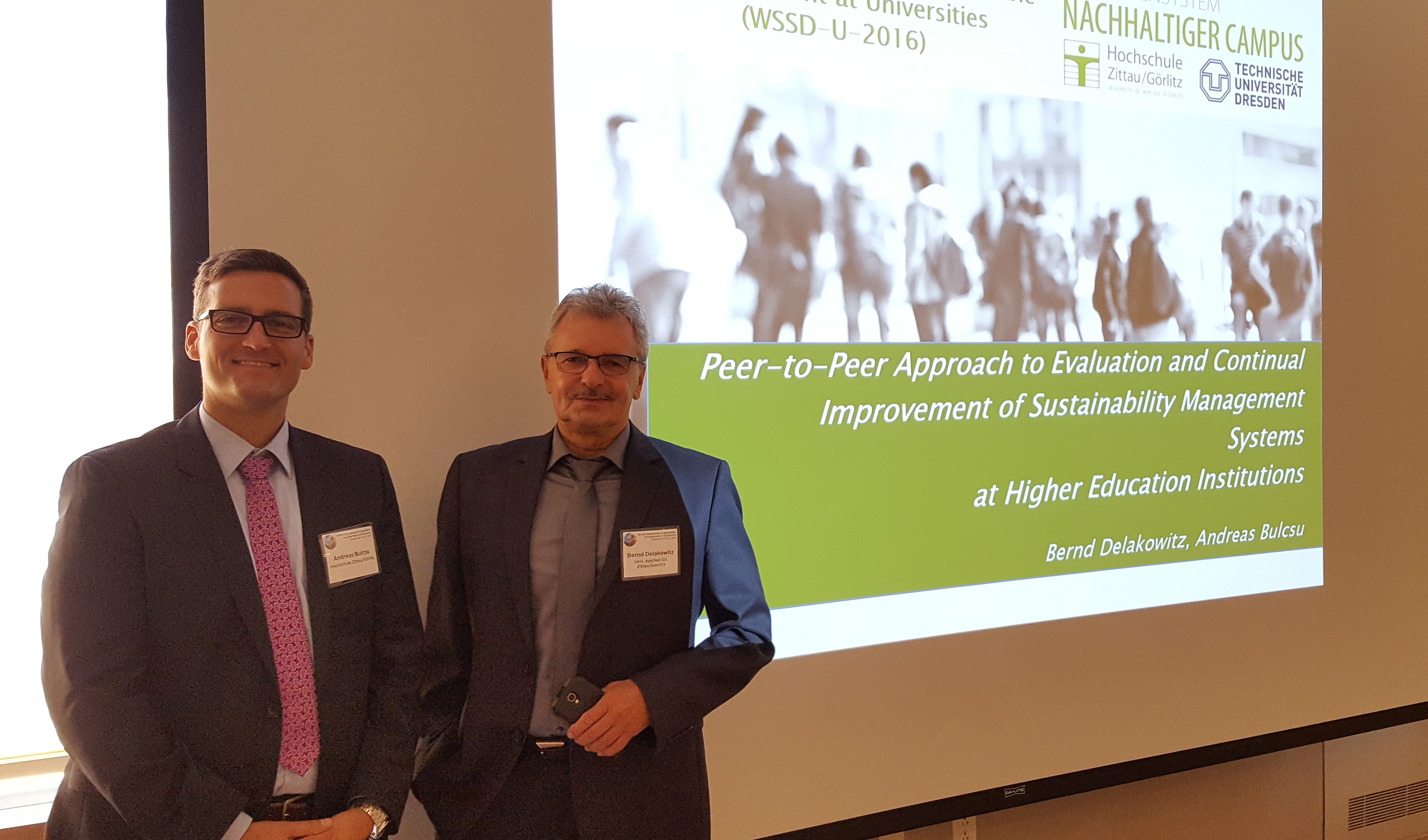 Am Massachusetts Institute of Technology wurde das Projekt „Baukastensystem Nachhaltiger Campus“ vorgestellt