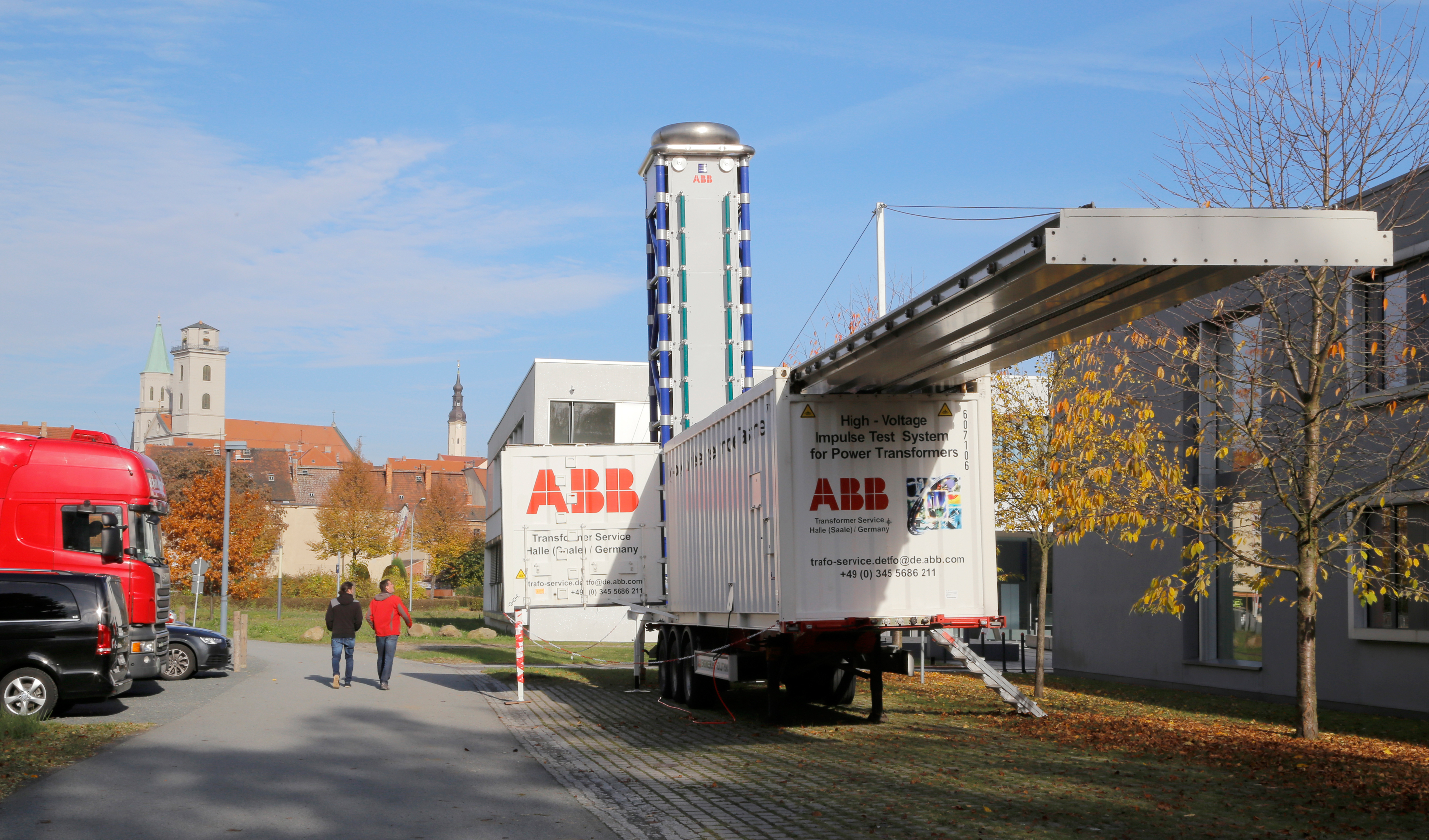 Die Ausstellung erfolgte im Rahmen des Workshops "Transformatoren - Betrieb und Diagnose" seitens der ABB AG