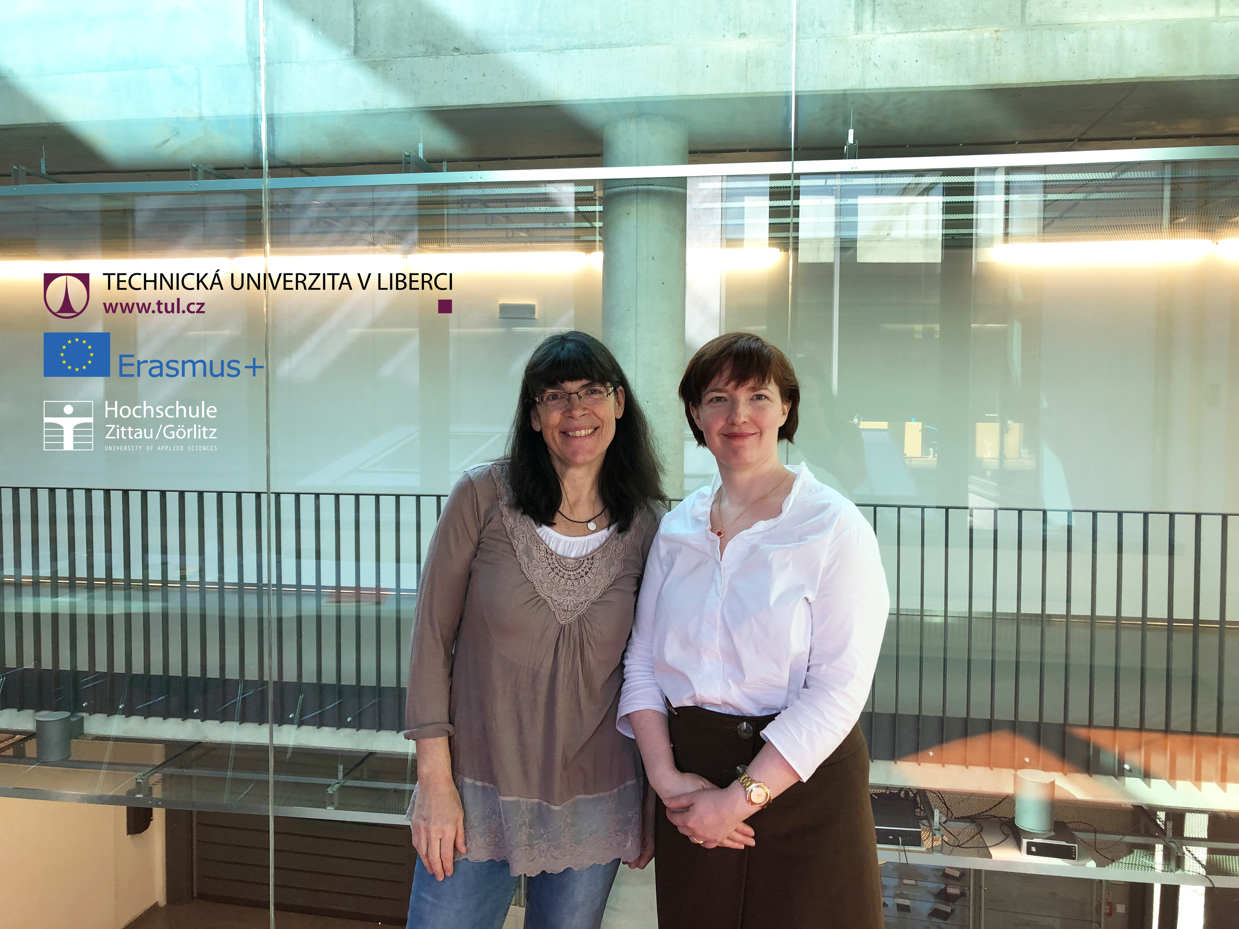 Initiatorinnen (v.l.) Stephanie Ludwig und Lucie Koutkova