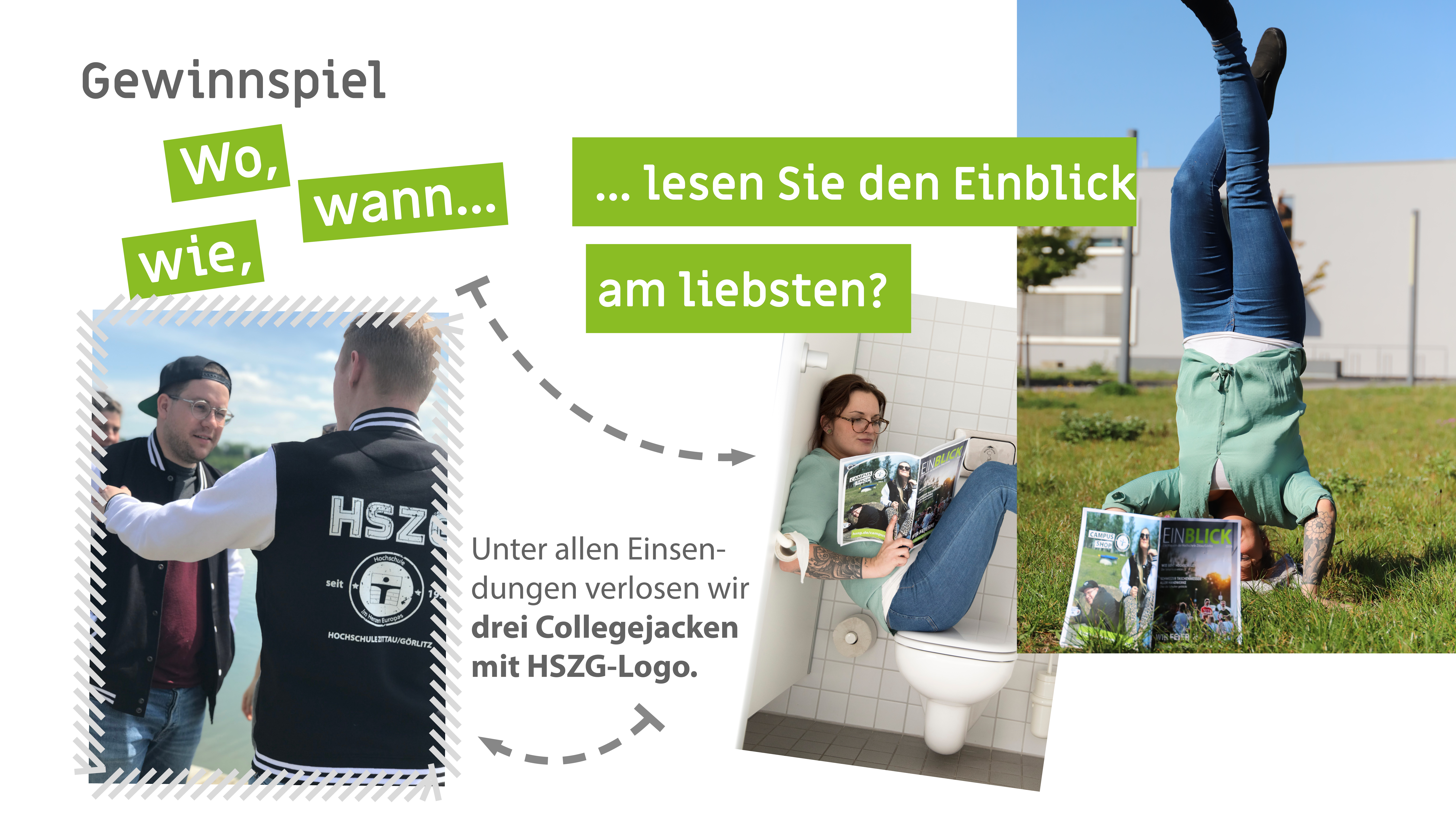 Egal, wo Sie den Einblick am liebsten lesen, erzählen Sie es uns